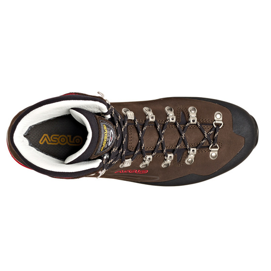 Boty Asolo Superior GV MM dark brown/red/A904